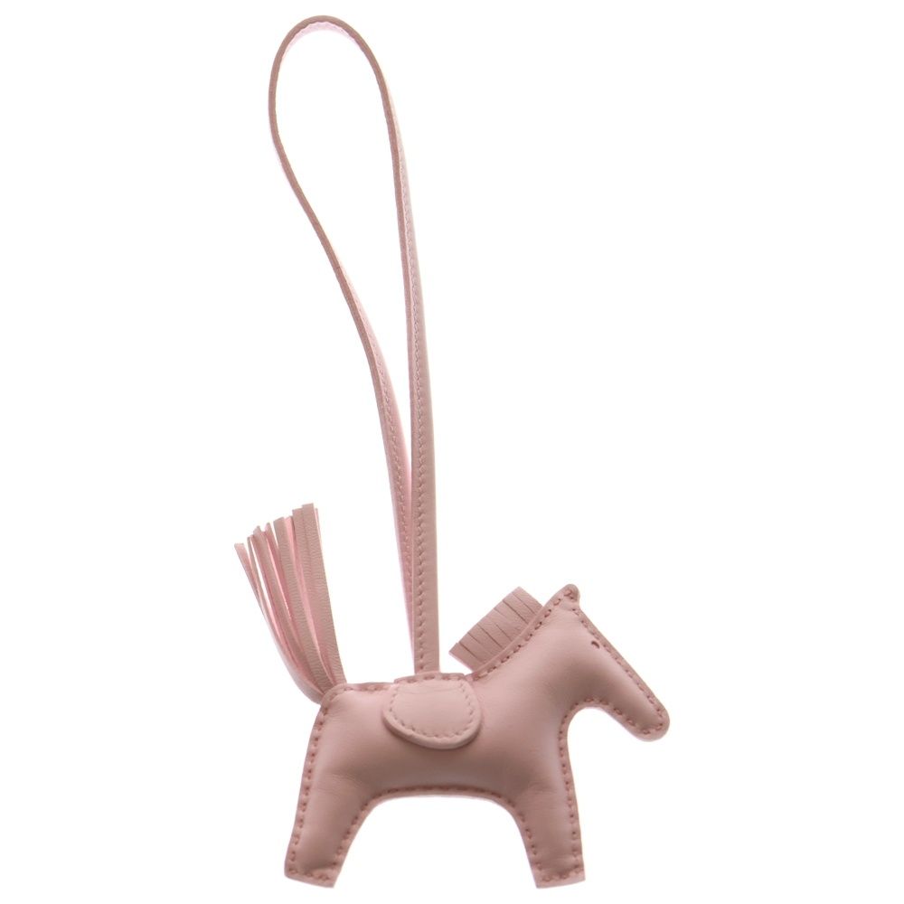 HERMES (エルメス) ロデオ ローズダーリン K刻印 バッグチャーム