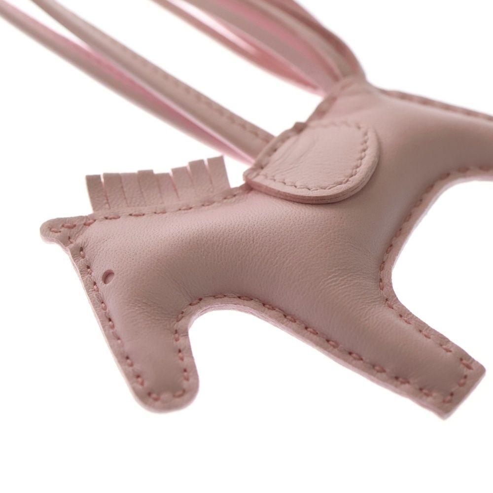 HERMES (エルメス) ロデオ ローズダーリン K刻印 バッグチャーム