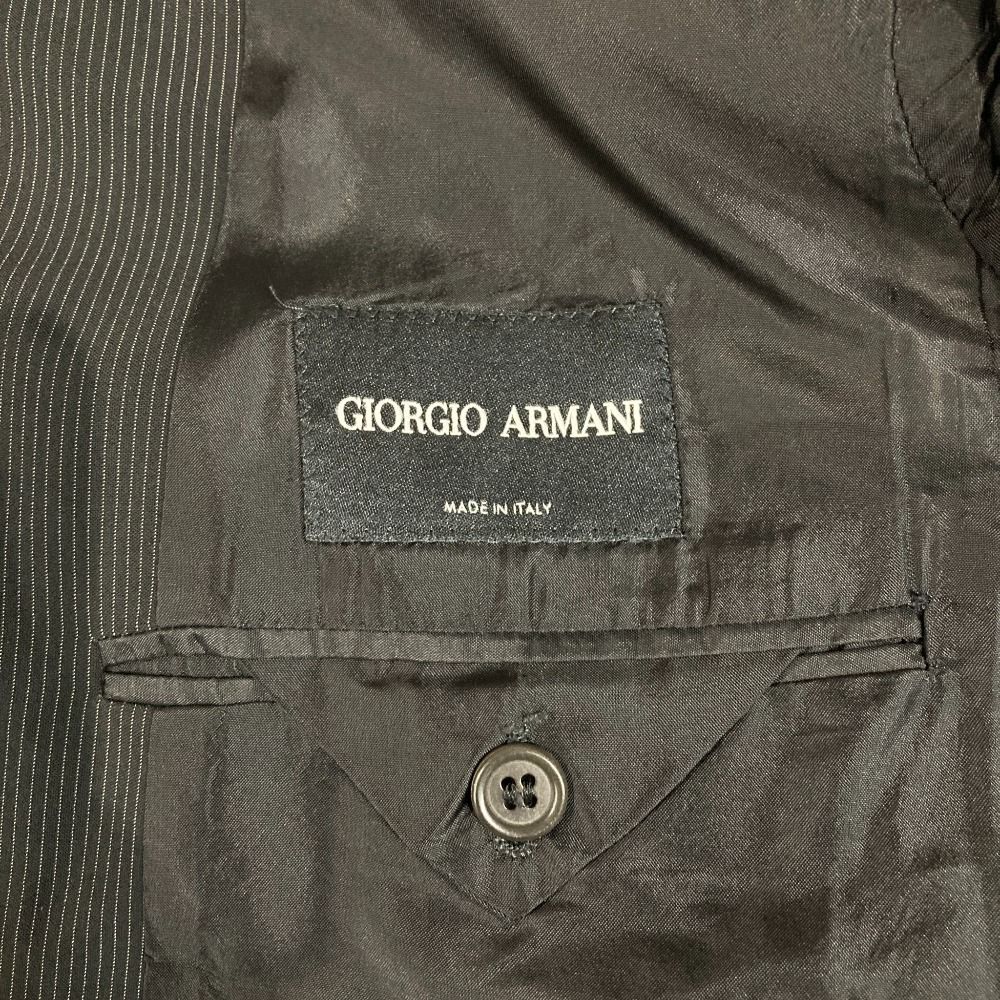 良品 GIORGIO ARMANI ジョルジオアルマーニ ピンストライプ テーラード