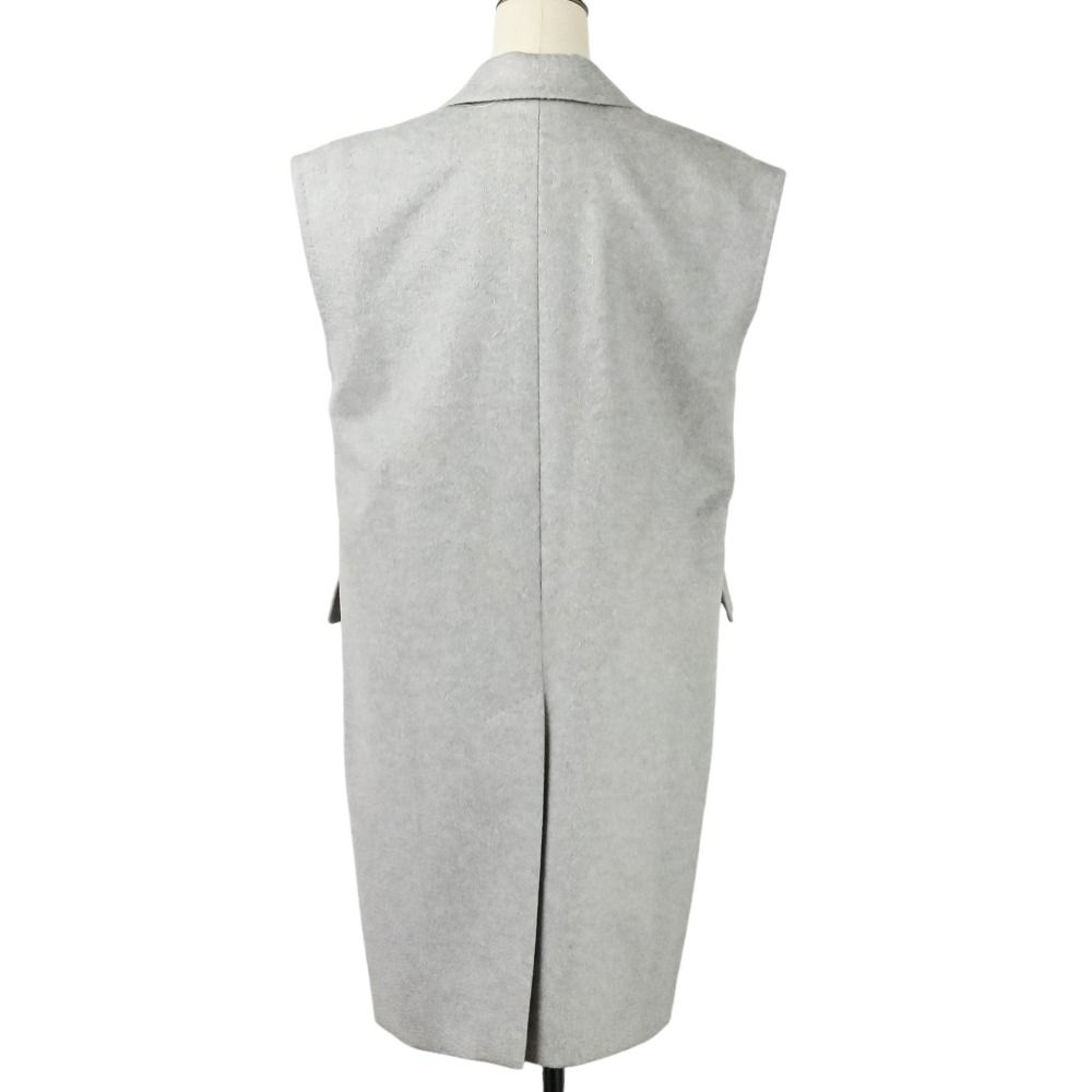 美品 22SS Max Mara マックスマーラ SCOGLIO カシミヤ100% ロングジレ