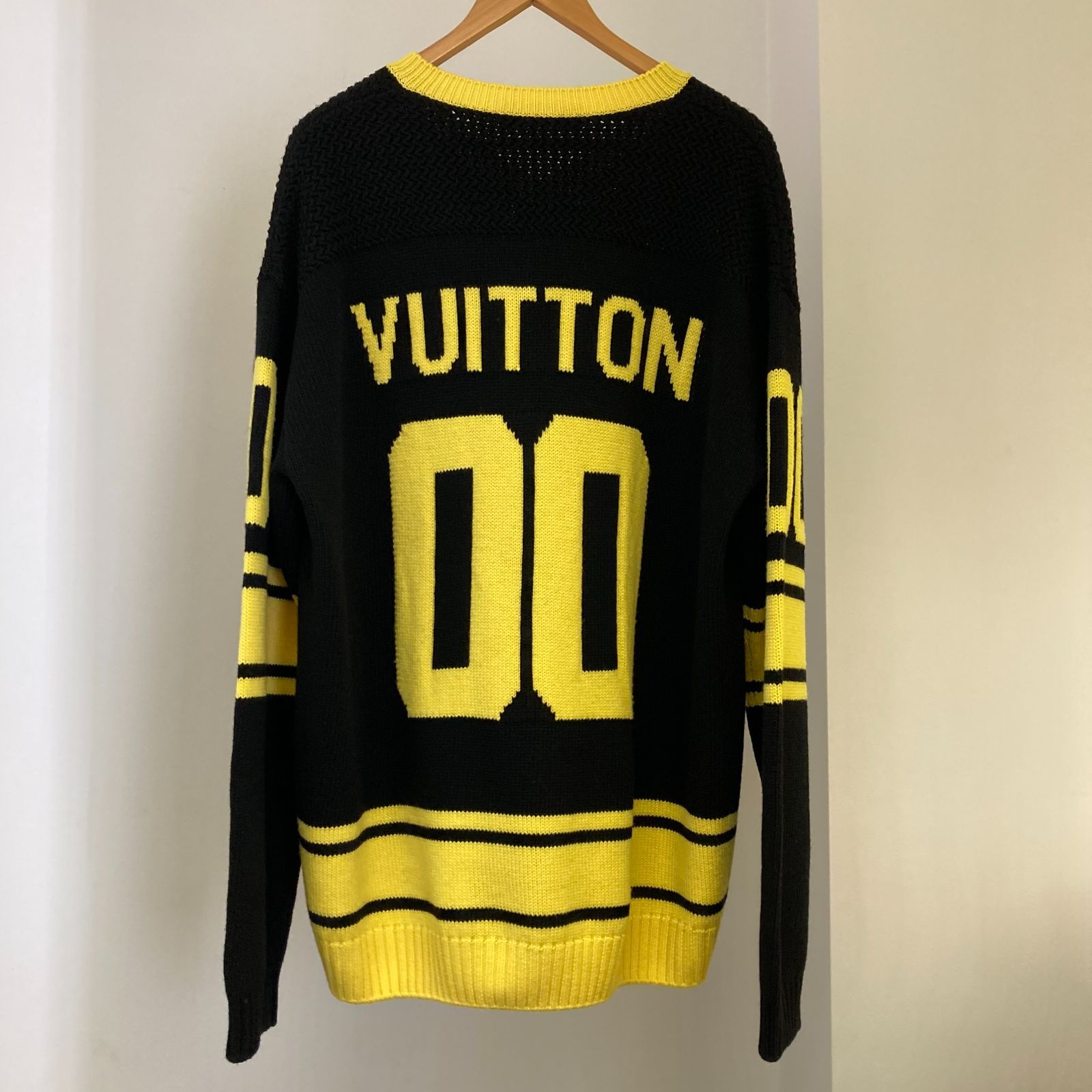 LOUIS VUITTON(ルイヴィトン) 22SS インタルシアフットボール Vネック