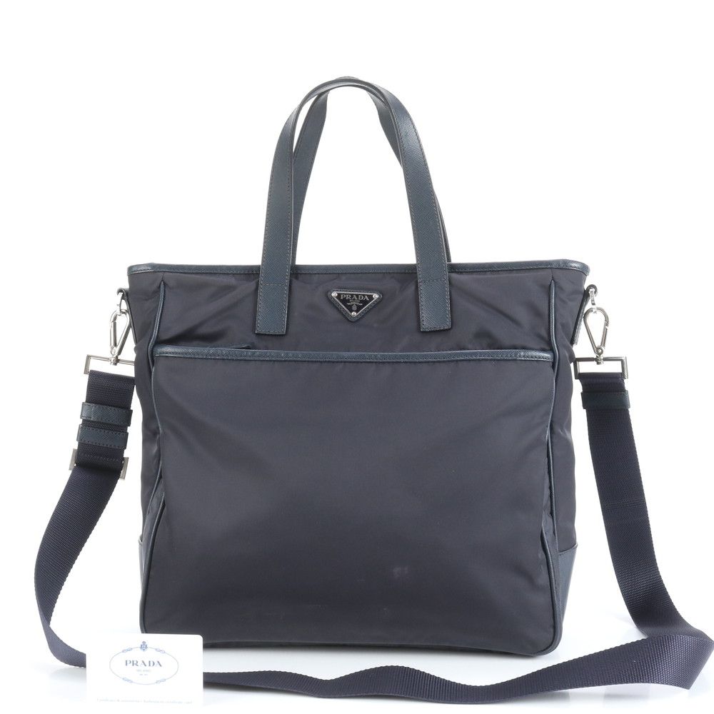 極美品 阪急大阪店 プラダ ギャランティカード付 テスート ナイロン