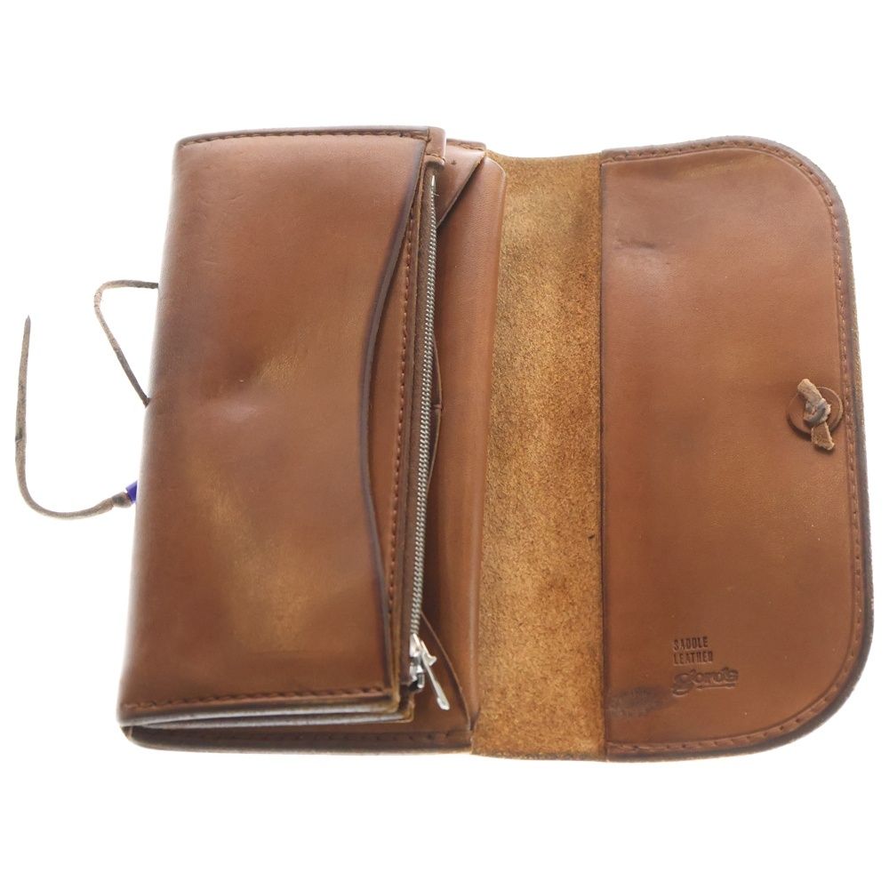 ゴローズ goros革物付属コンチョ バッファロー goro's (ゴローズ) バッファロー 5セント コンチョ付き レザー