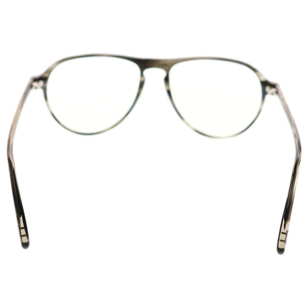 TOM FORD トムフォード LIGHT BLOCK ライト ブロック オーバル トーティシェル メガネ サングラス 眼鏡 ブラック FT 5869 B