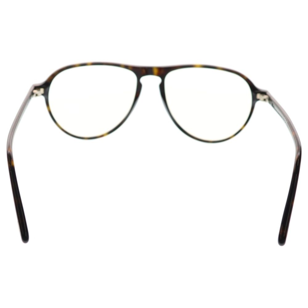 TOM FORD トムフォード LIGHT BLOCK ライト ブロック オーバル トーティシェル メガネ サングラス 眼鏡 ブラウン FT 5869 B