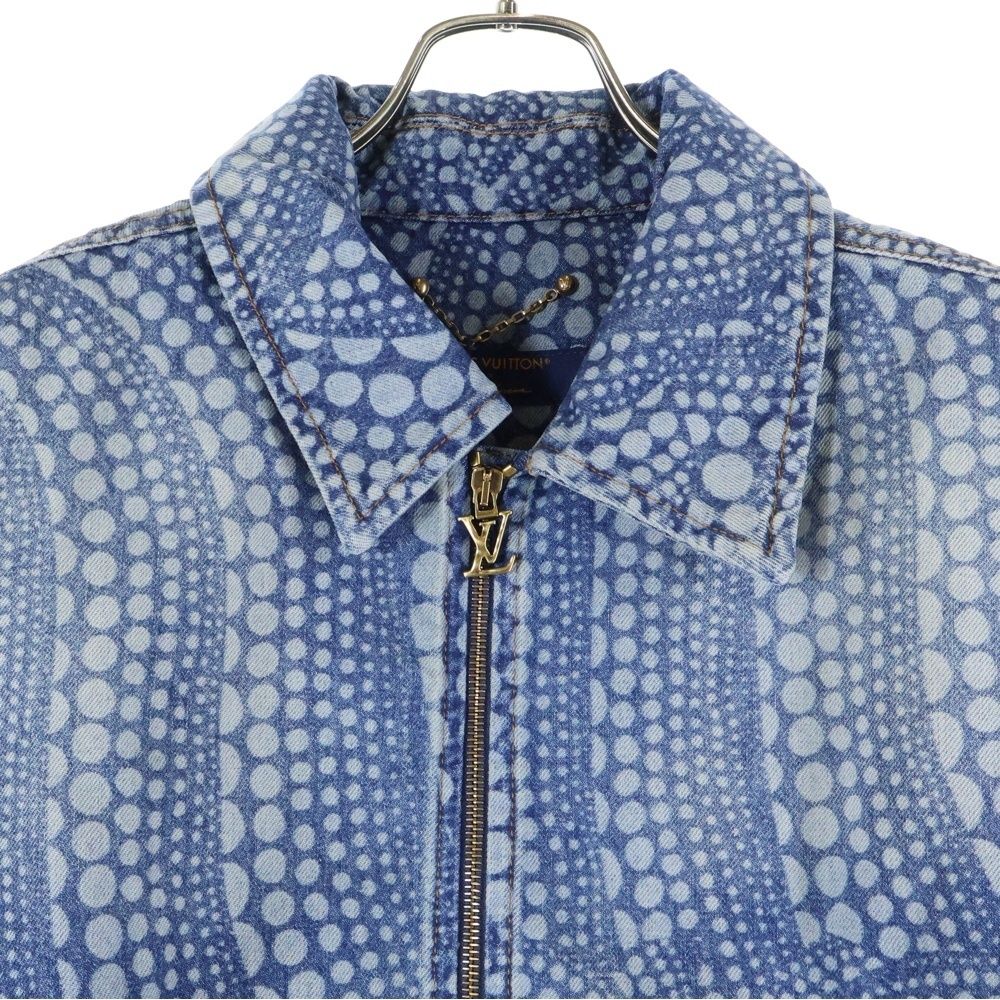 LOUIS VUITTON (ルイヴィトン) 23AW×YK Zipup Denim Bluzon Dot RM232H