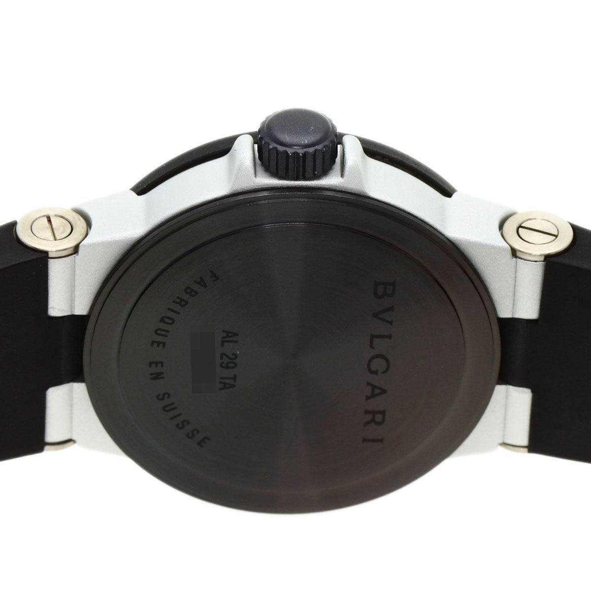 BVLGARI ブルガリ AL29TAVD アルミニウム 腕時計 アルミニウム ラバー