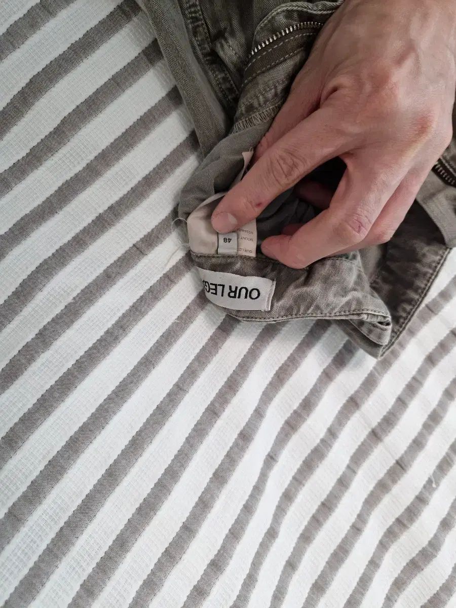 OUR LEGACY アワーレガシー マウント カーゴパンツ ヘリンボーン