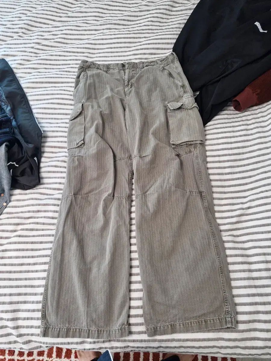 OUR LEGACY アワーレガシー マウント カーゴパンツ ヘリンボーン