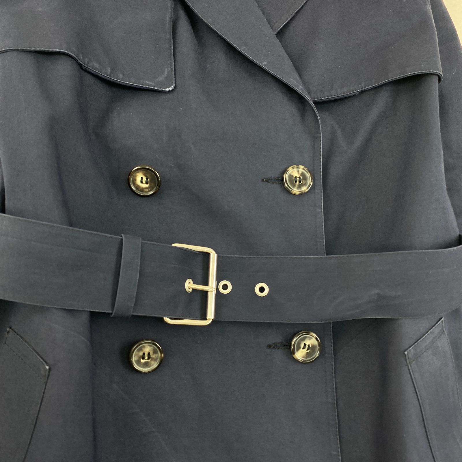 CELINE トレンチコート フィービー期 ベルト ネイビー 38 M相当 - メルカリ