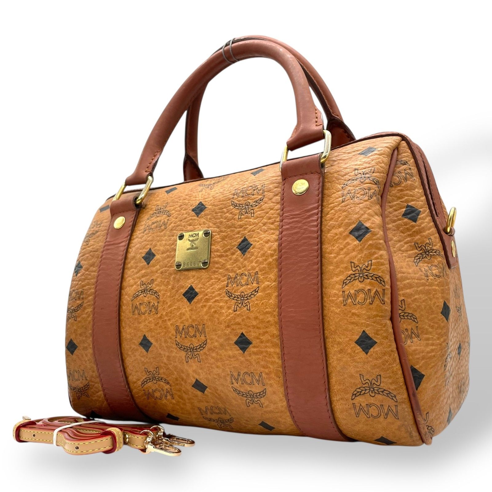 MCM エムシーエム ヴィセトス ミニボストンバッグ レディース ファッション
