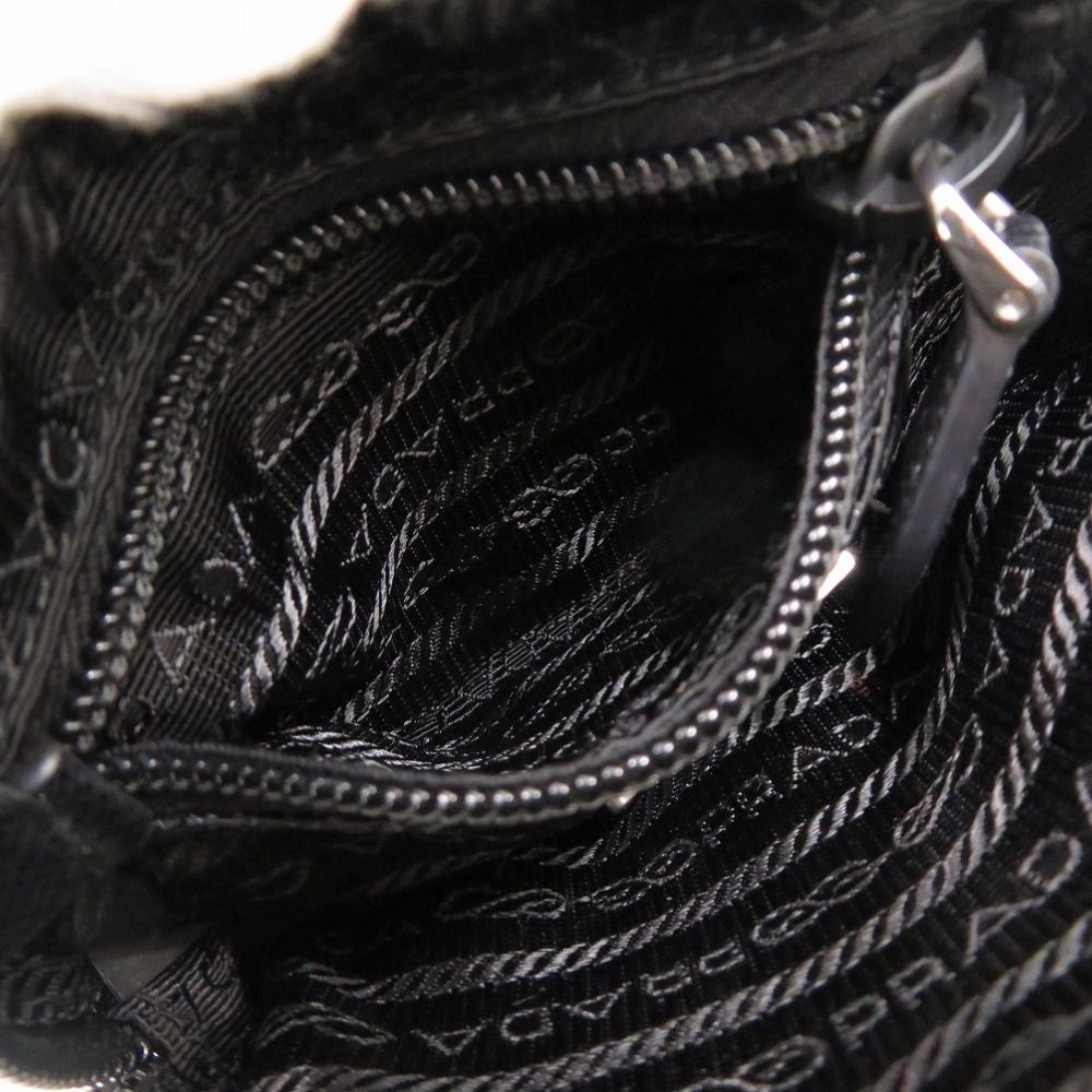  プラダ マイクロ Re-Nylon ポーチ ナイロン ブラック 黒 1906 PRADA その他 バッグ