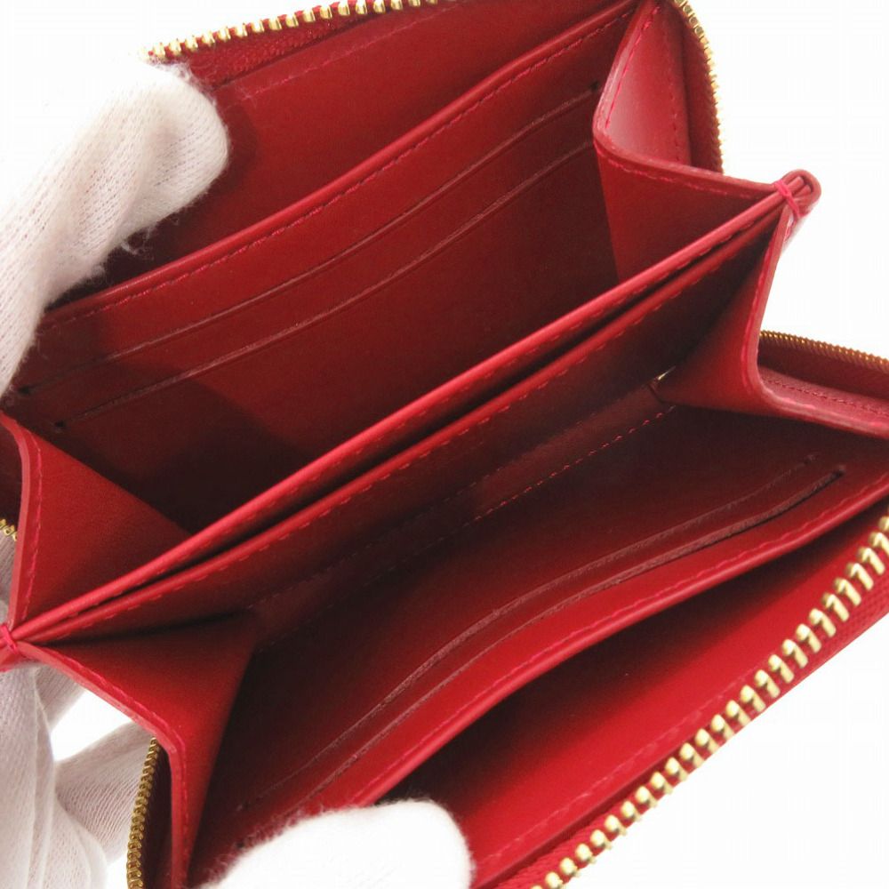 ルイヴィトン　ヴェルニ　パース　レッド　赤 未使用 ルイ ヴィトン ジッピー コインパース M93608 モノグラム