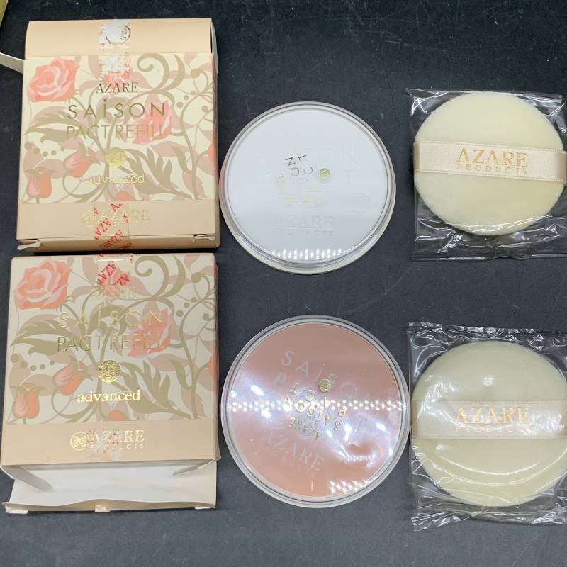 B477 ファンデーション5点おまとめ アザレ セゾンパクト21 アドバンス