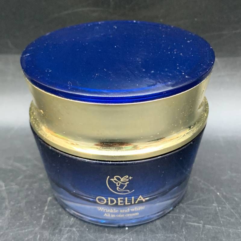 B414 中古 ODELIA（オディリア）リンクル＆ホワイト オールインワン