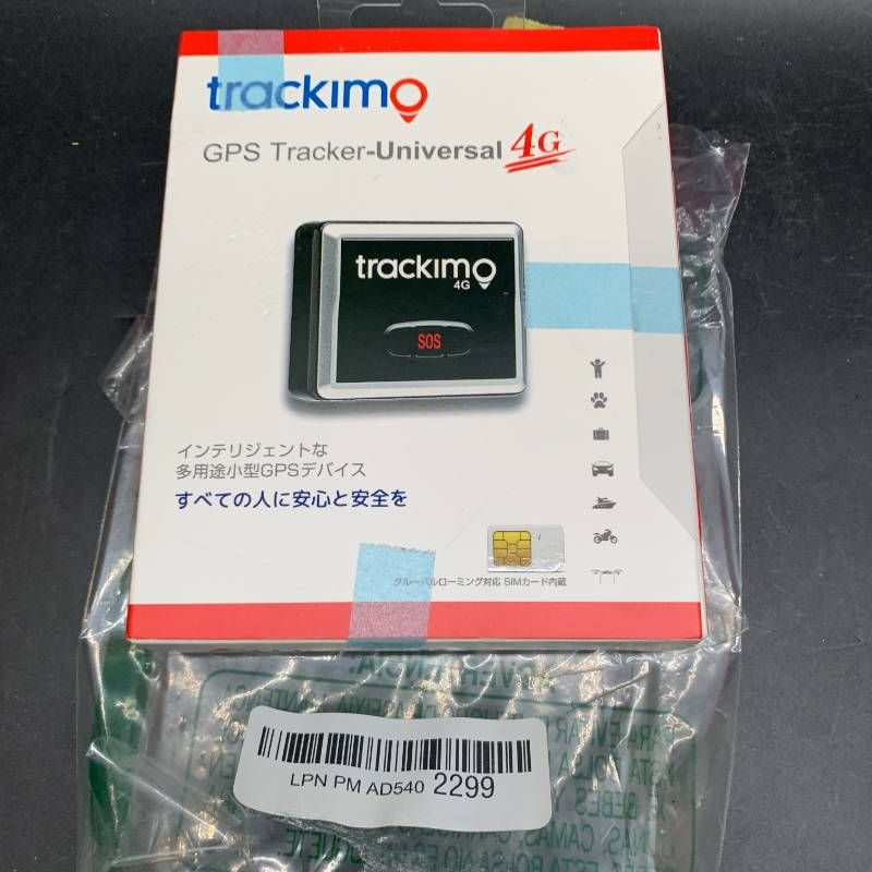 B 423 トラッキモGPSトラッカー ユニバーサルモデル 4 G