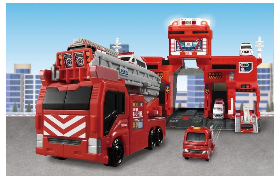 タカラトミー TAKARA TOMY トミカ 変形出動 ! ビッグファイヤー - コマンドステーション