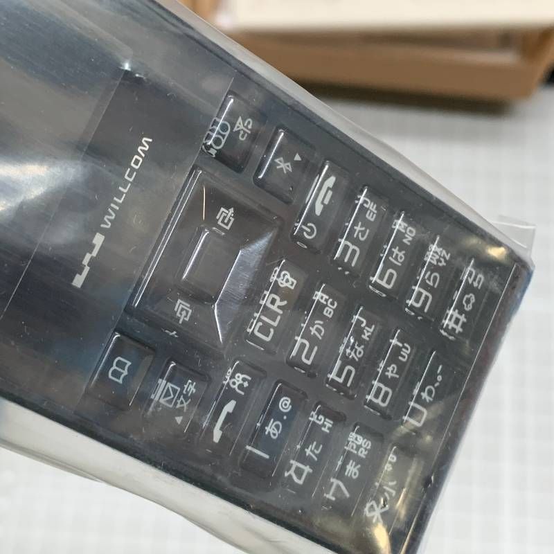 【未使用品】WILLCOM ウィルコム PORTUS 中古】 WILLCOM SII PORTUS WX02S (BLUE)