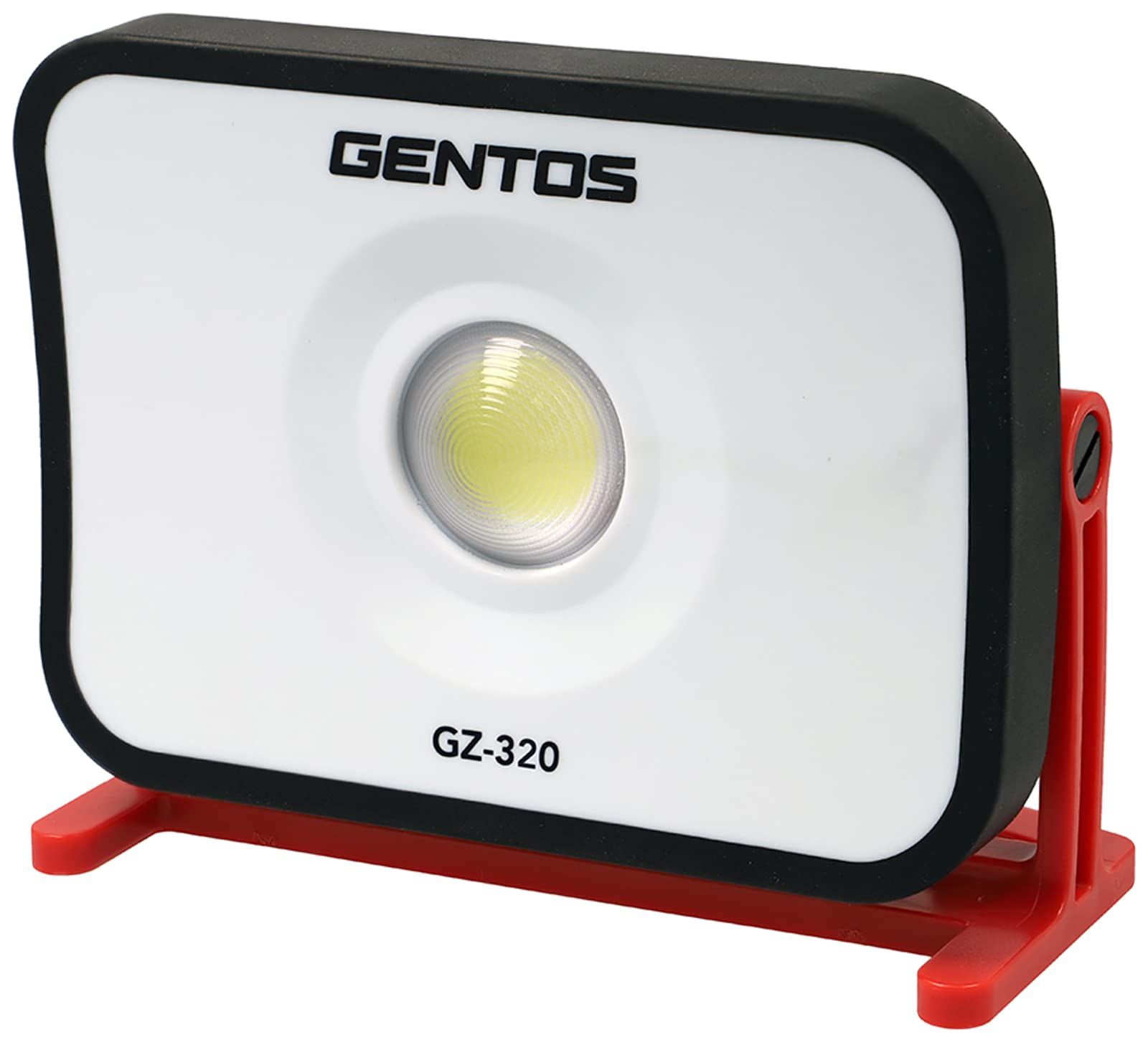 GENTOS ジェントス 投光器 LED ワークライト AC電源|USB 充電式 充電池 1700ルーメン ガンツ GZ-320 耐水 作業用ライト 屋外 COB 釣り