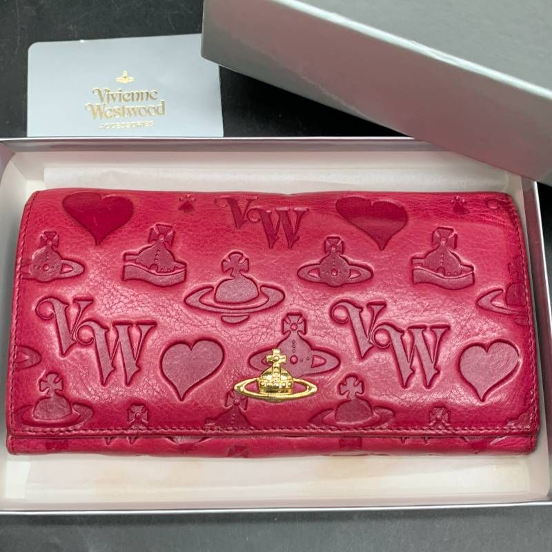 Z375 vivienne westwood 長財布 ヴィヴィアンウエストウッド オーブ