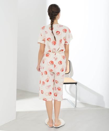 シャーリングボイルトマトセットアップ レディース