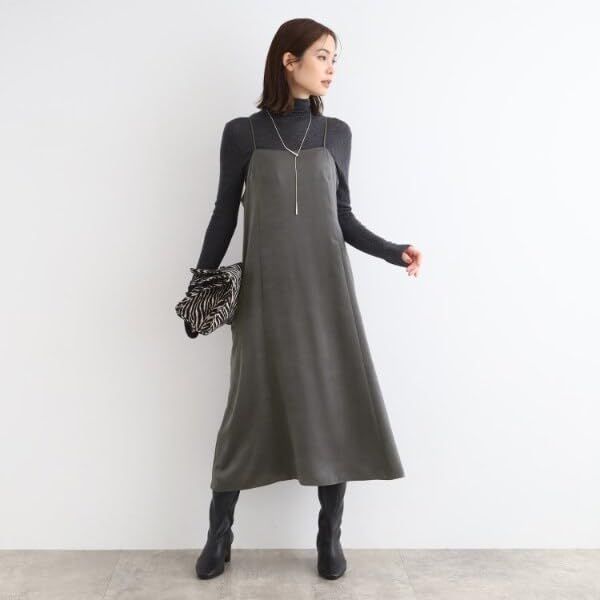 インディヴィ キャミワンピース