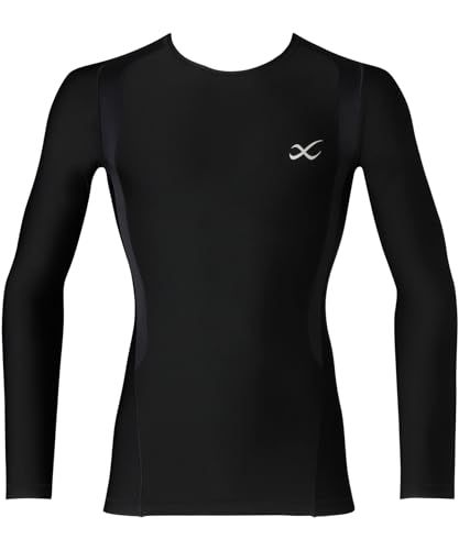 シーダブリューエックス CW-X 機能トップス JYURYU 丸首 長袖 吸汗速乾 抗菌防臭 保温 JAO 799 メンズ BL 日本 L 日本サイズL相当