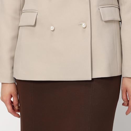  ミッシュマッシュ ジャケット パールダブルテーラージャケット レディース BEIGE その他 フェイスケア