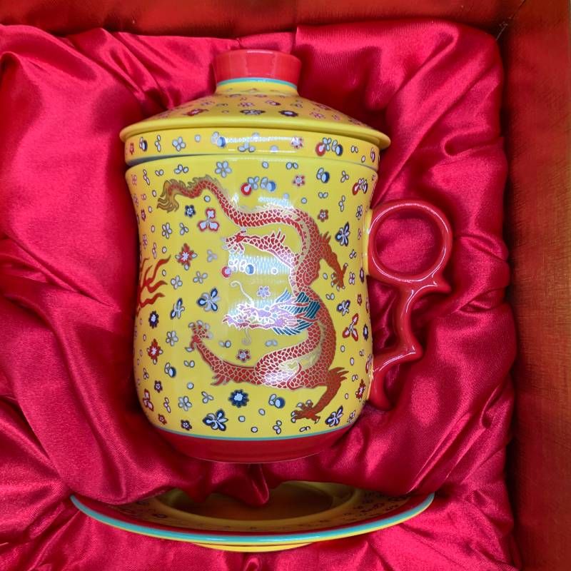 双龍戯珠 中国茶