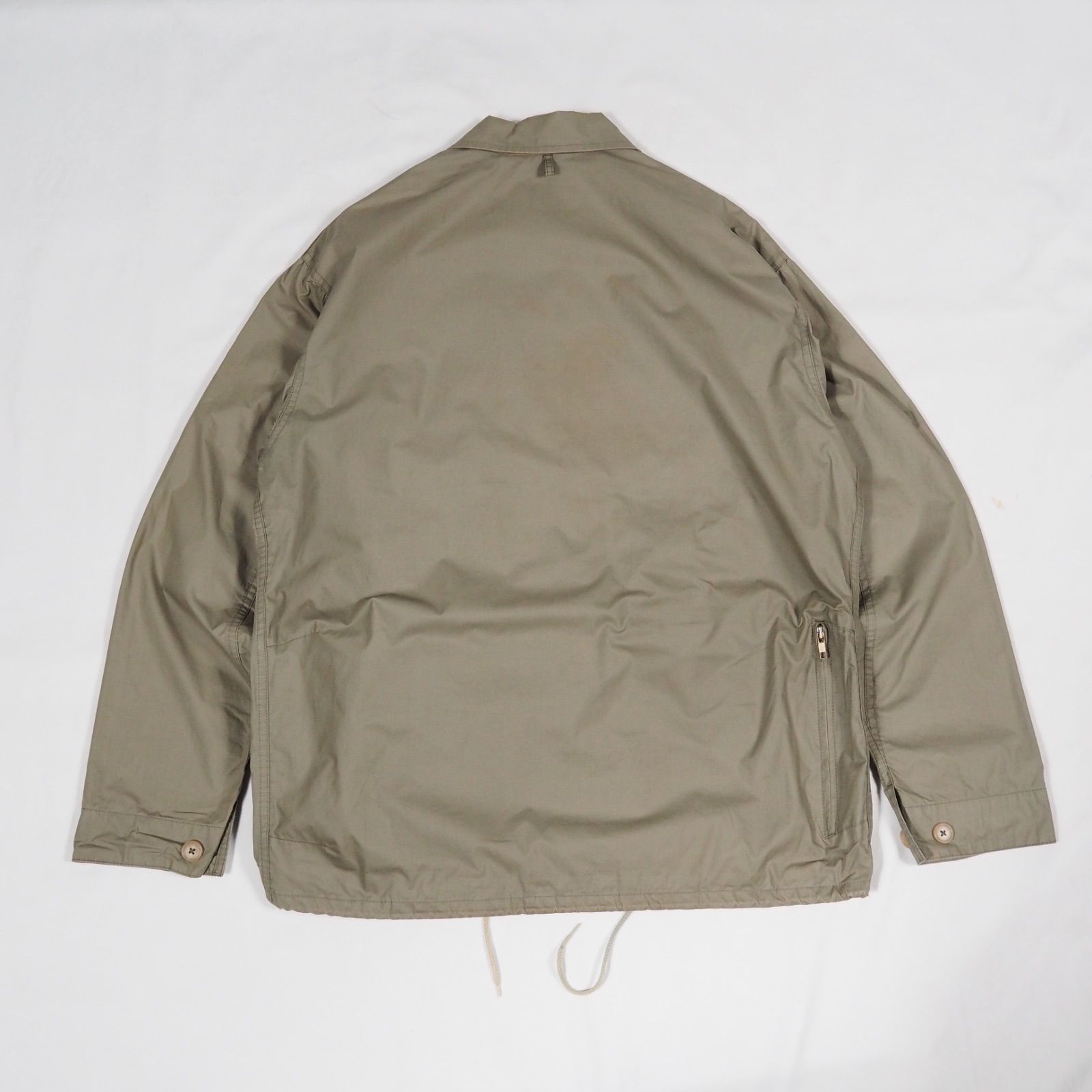 Polo by Ralph Lauren warden's jacket M cotton poplin olive green