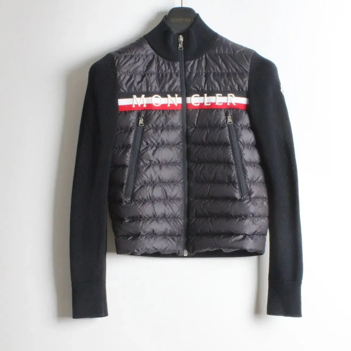 モンクレールキッズ ロゴニット ダウンジャケット 12A - メルカリ