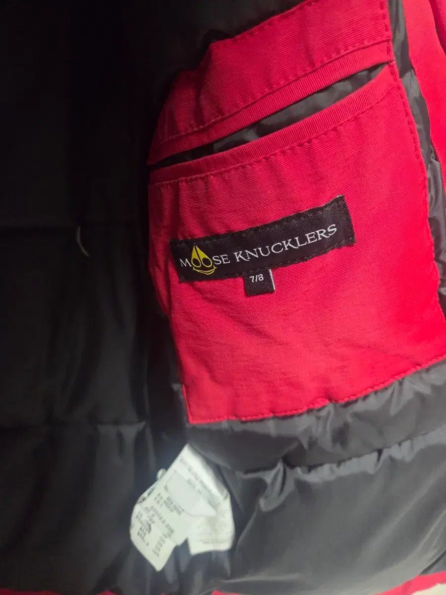  MOOSE KNUCKLES ムースナックルズ キッズ ジュニア レッド ダウン その他 ジャケット ブルゾン