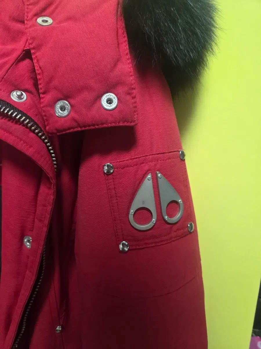 MOOSE KNUCKLES ムースナックルズ キッズ ジュニア レッド ダウン