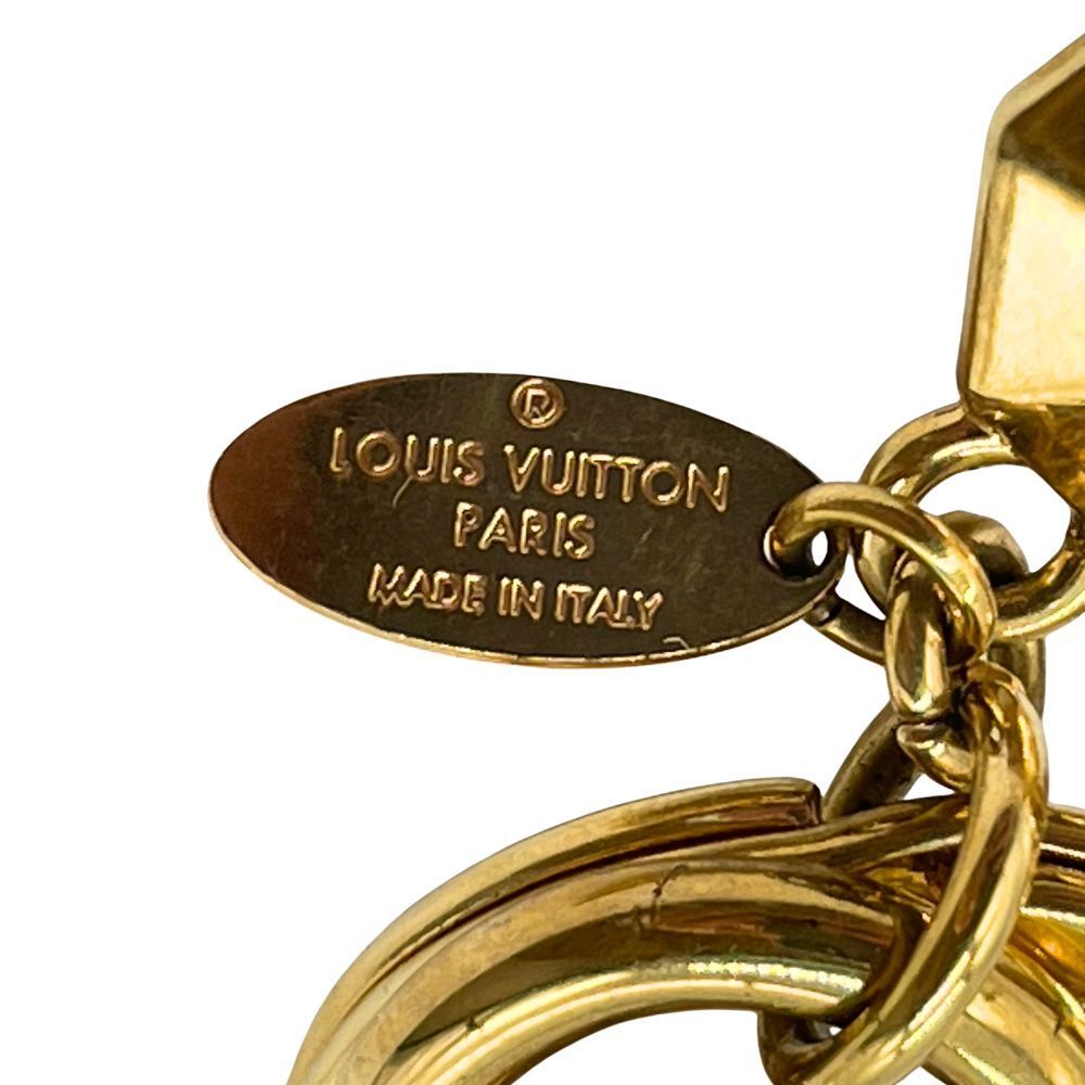 玉津店 中古】LOUIS VUITTON（ルイヴィトン）ロゴチャーム キーリング