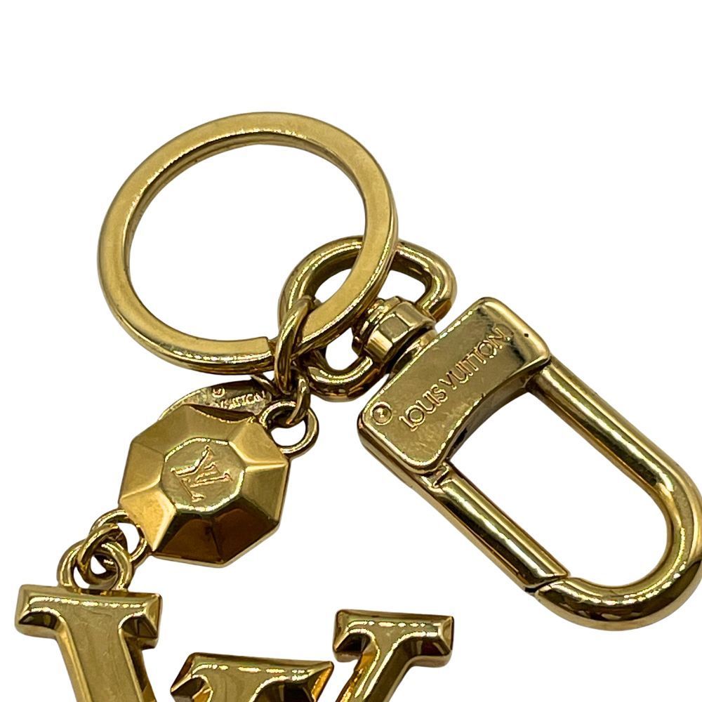 玉津店 中古】LOUIS VUITTON（ルイヴィトン）ロゴチャーム キーリング