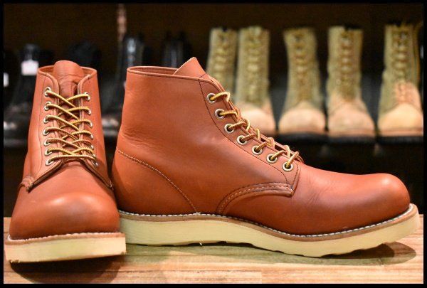 8D 美品 09年】レッドウィング 8166 アイリッシュセッター 赤茶