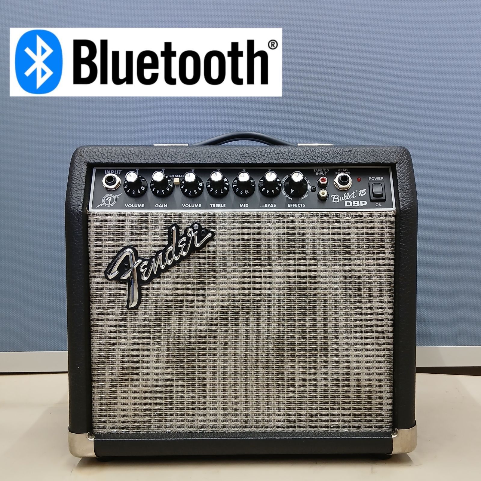 Fender Bullet 15 DSP ギターアンプ Bluetooth機能搭載