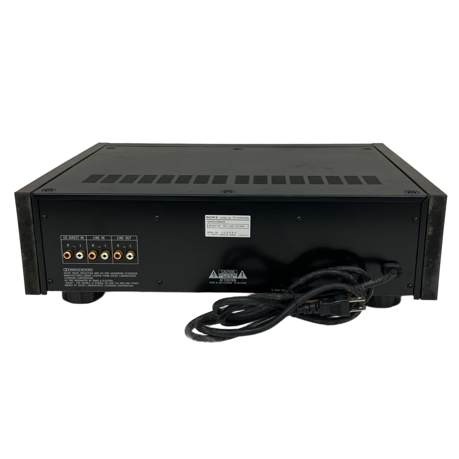 SONY ソニー TC-K555ESL カセットデッキ デッキ オーディオ 音響機材