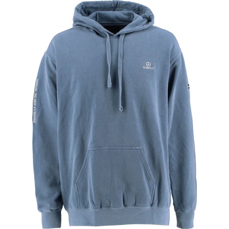 grande(グランデ) ガーメントダイ シシュウ SWTプルパーカ フットサルスウェットパーカー (gfph21404-86) grande(グランデ) ガーメントダイ シシュウ SWTプルパーカ フットサル