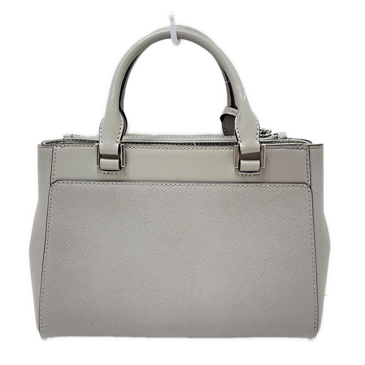 美品】MICHAEL KORS レザー ハンドバッグ トートバッグ グレー 美品 