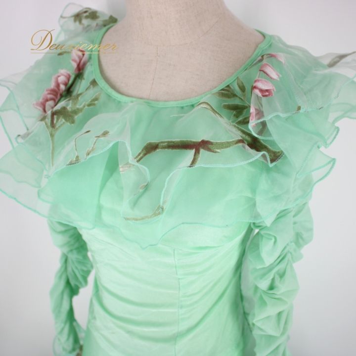 社交ダンス 衣装 スタンダード 上下セット ツーピース レッスンウェア