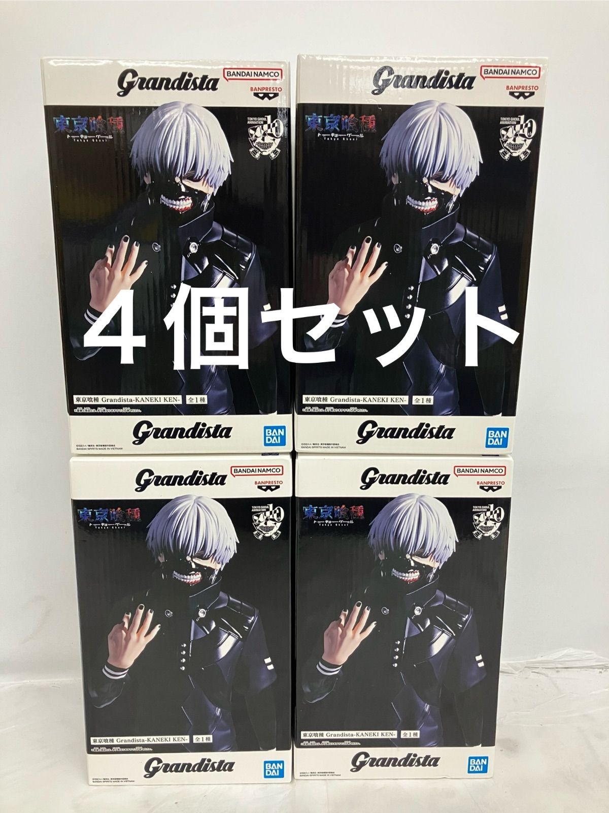 未開封 東京喰種 grandista KANEKI KEN フィギュア 4個セット LFQ477