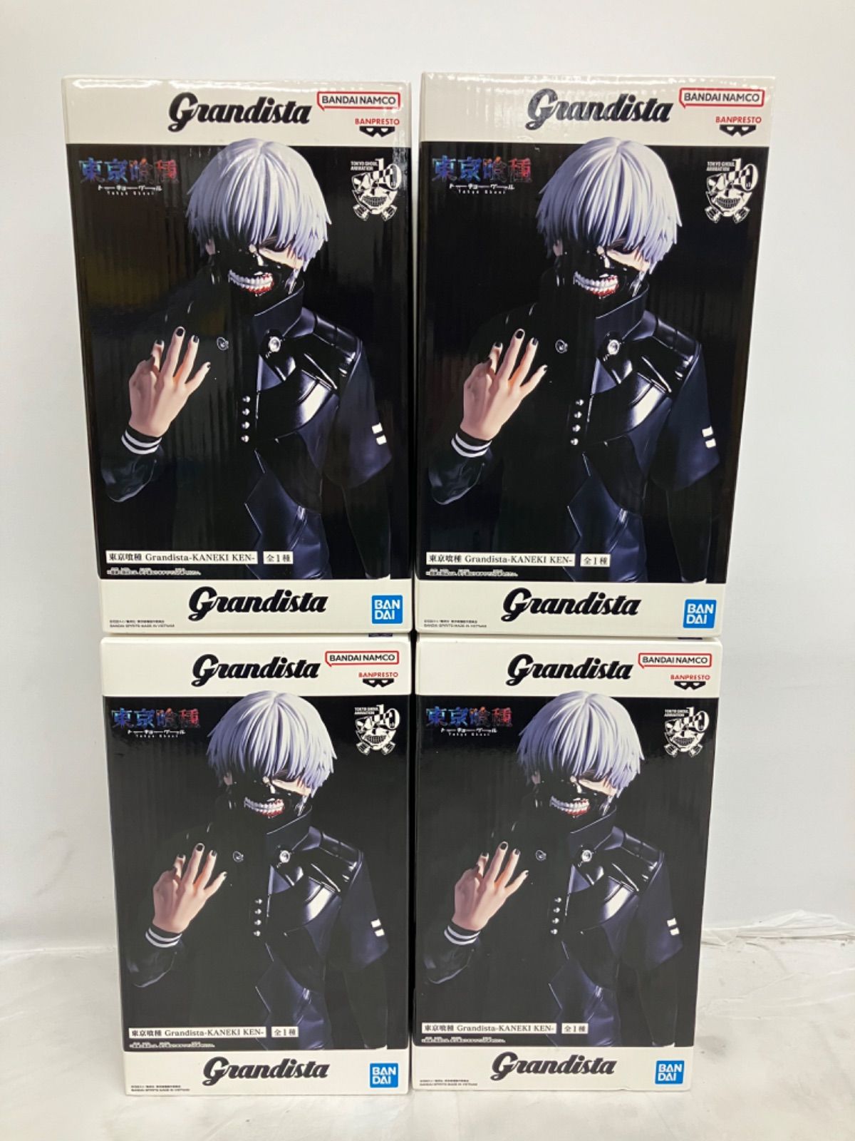 未開封 東京喰種 grandista KANEKI KEN フィギュア 4個セット LFQ477