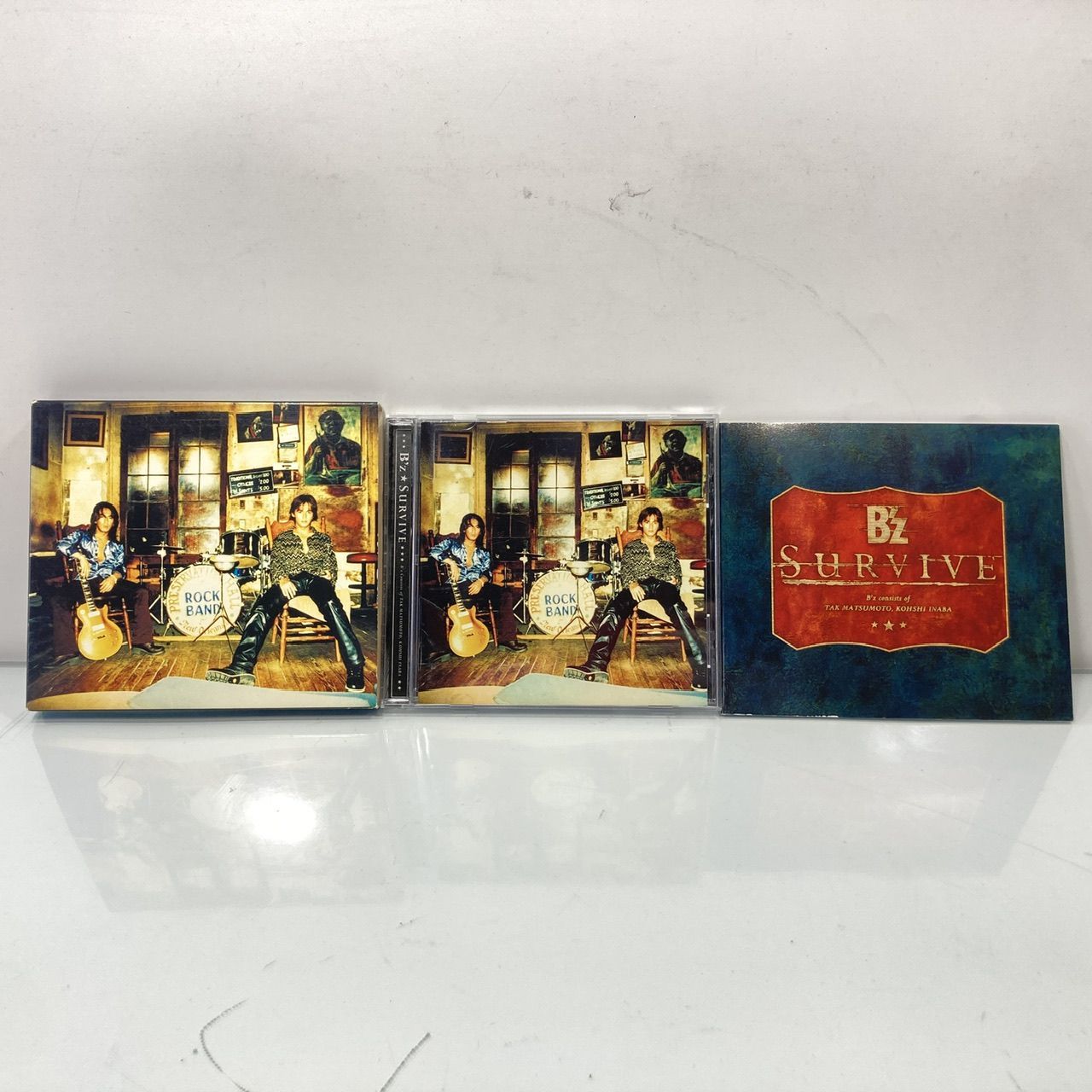 B'z SURVIVE サヴァイヴ CD 写真集セット [管理No.：S11305_G2_NC