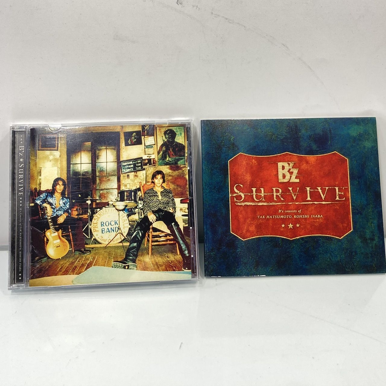 B'z SURVIVE サヴァイヴ CD 写真集セット [管理No.：S11305_G2_NC