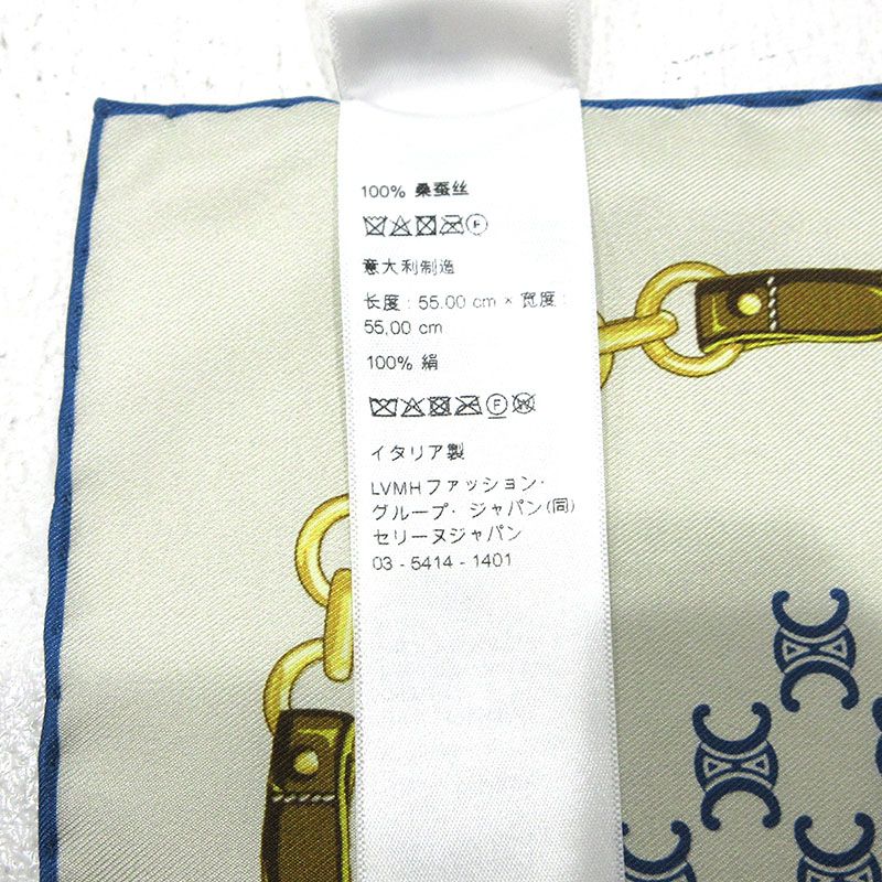【未使用品】CELNE セリーヌ ヘリテージシルクツイル 三重本店】 中古 CELINE | セリーヌ スカーフ ヘリテージ シルクツイル