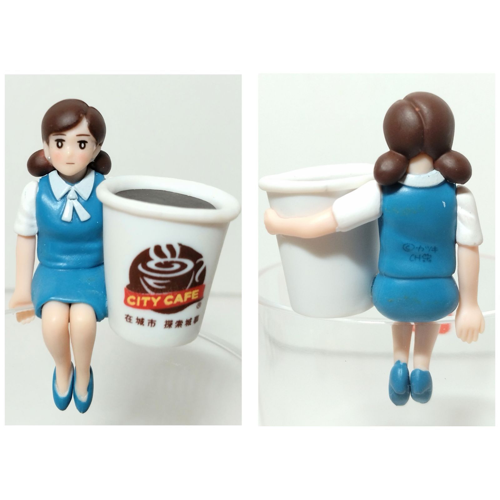 台湾限定 世界のフチ子 シークレット含む 全5種セット CITY CAFE