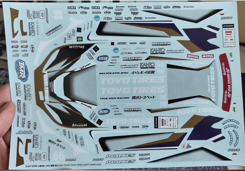 ZoomOn CS 135 1 24 D GP GR 86 川畑真人 88 藤野秀之 66 2025 パーツセット タミヤ用