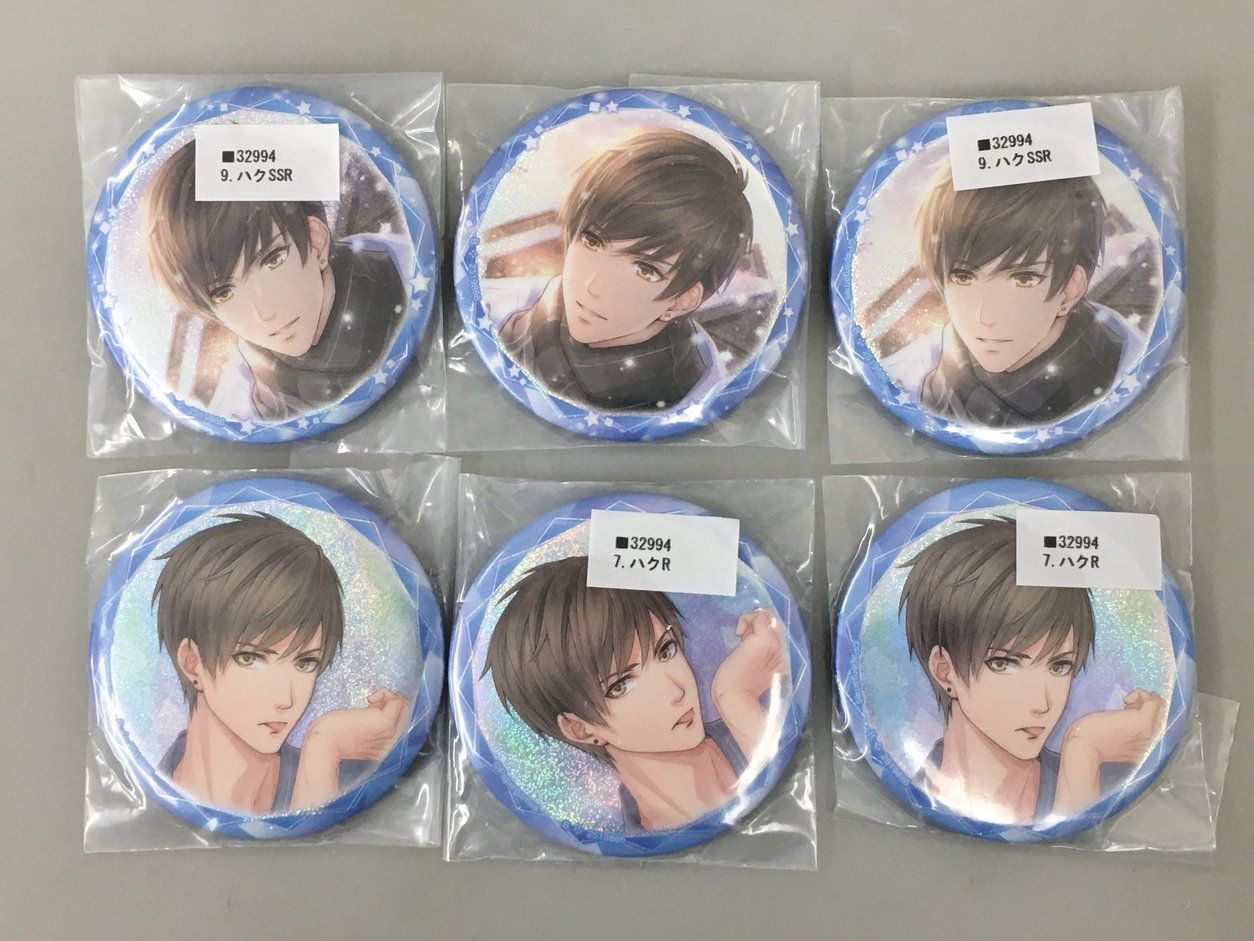 恋とプロデューサー 缶バッジ 13点 まとめセット ハク キラ シモン 未