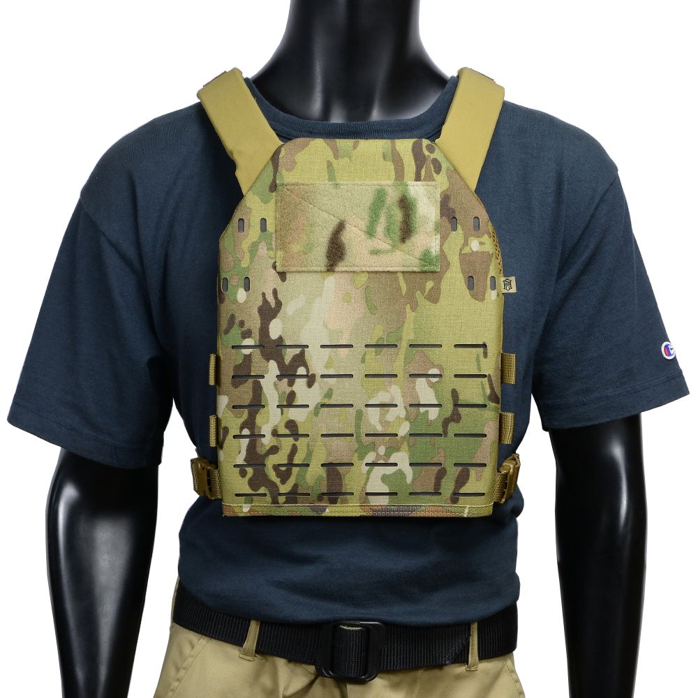 ハイスピードギア COREプレートキャリア 1000 Dコーデュラ生地製 LE装備 マルチカム Mサイズ